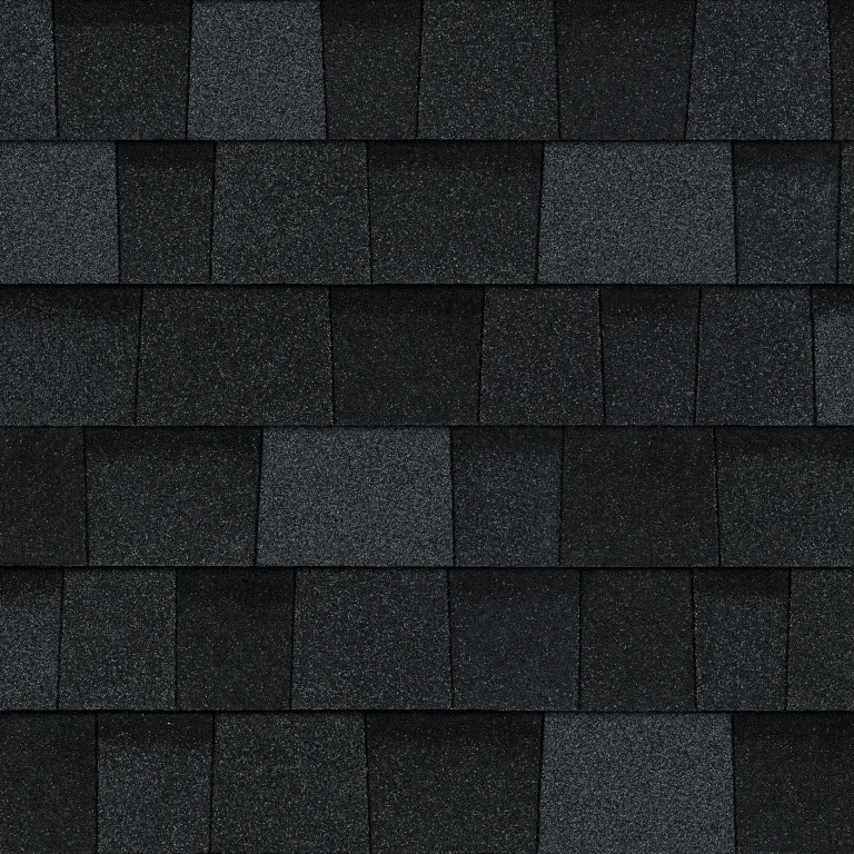 Onyx Black shingle sample