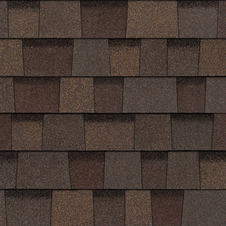 Teak shingle sample